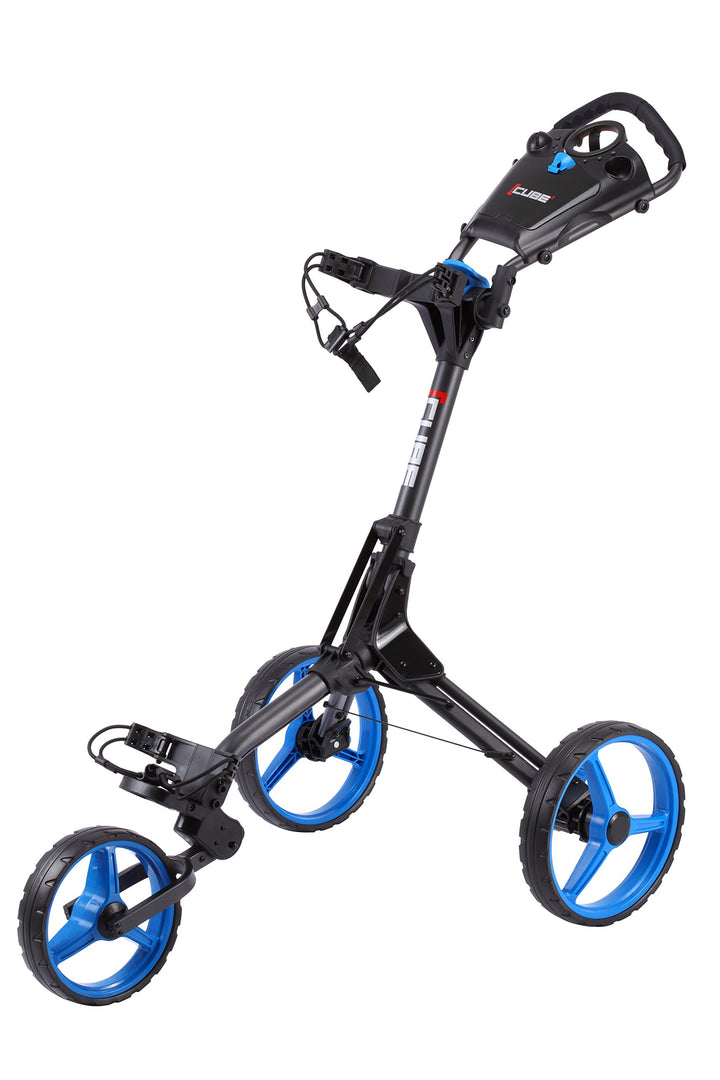Score Industries Golftrolley Cube Einheitsgrösse Grau/Blau, Einheitsgröße Grau/Blau