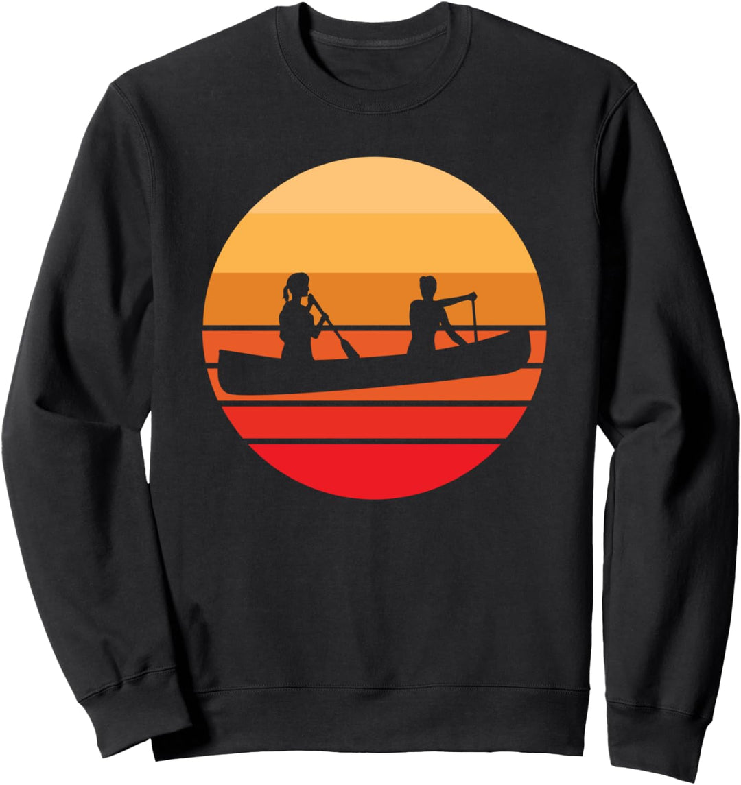 Kanu, Kanufahren, Kanufahrer Sweatshirt