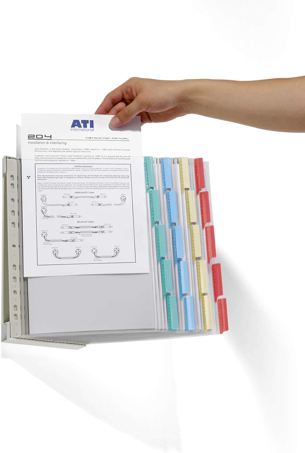 Durable Sichttafelwandhalter Function Wall module 20, für 20 Sichttafeln (nicht enthalten), grau, 56