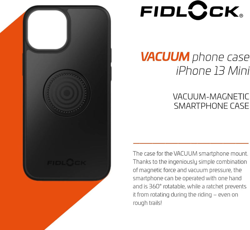 Fidlock Vacuum Smartphone-Hülle für iPhone 13 Pro Max schwarz