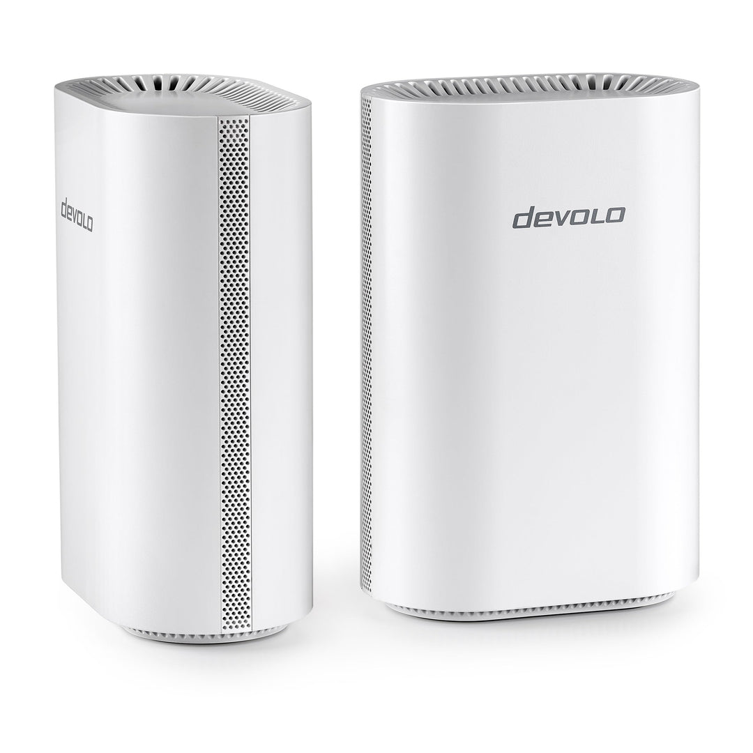 devolo WiFi 7 Mesh BE6500 2-Pack, Highspeed Mesh-WLAN-System, WLAN-Verstärker, bis zu 6.500 Mbit/s,
