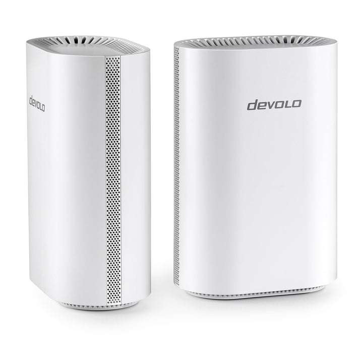 devolo WiFi 7 Mesh BE6500 2-Pack, Highspeed Mesh-WLAN-System, WLAN-Verstärker, bis zu 6.500 Mbit/s,