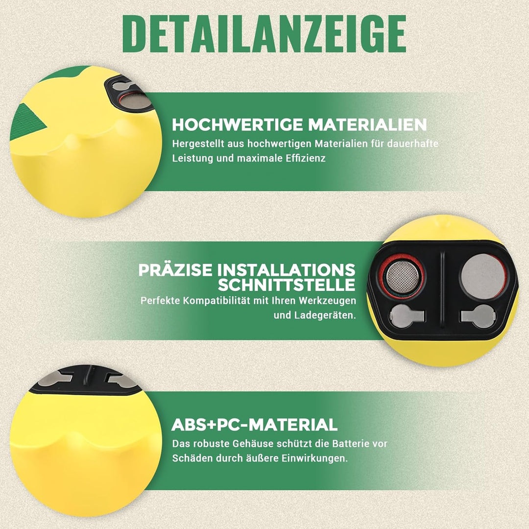 VANTTECH 14.4V 5200mAh NI-MH Staubsauger Ersatz für iRobot Roomba 500 600 700 800 Series R3 80501 44