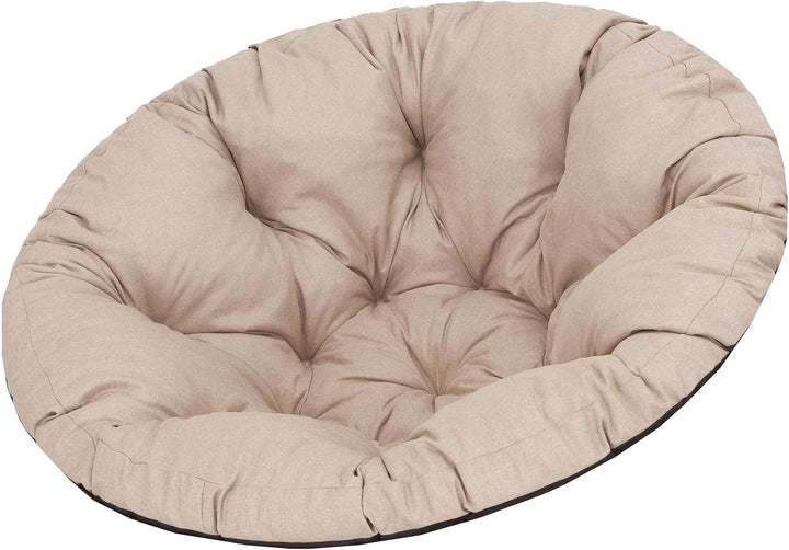 PillowPrim Polster für Papasansessel, Auflage, Ersatzpolster Papasan D 114 cm, Bodenkissen gepolster