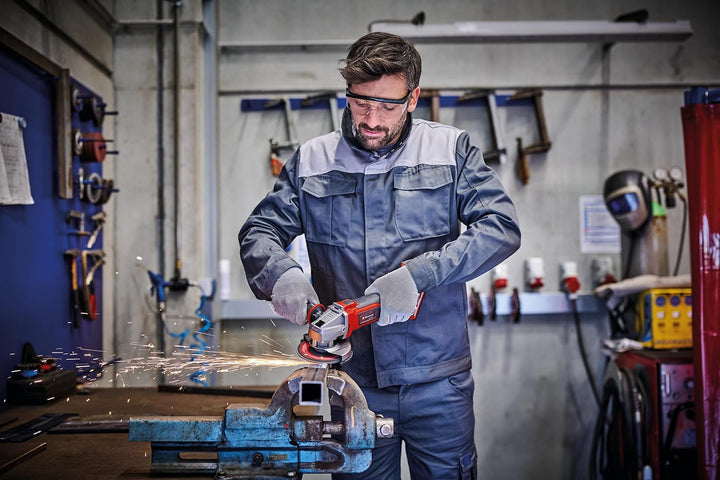 Einhell Akku-Winkelschleifer TE-AG 18/115 Q Li Power X-Change (18V, 115 mm Scheibendurchmesser, 28 m