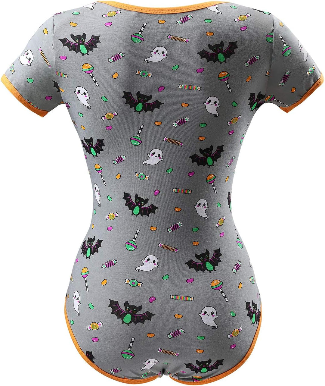 LittleForBig Baumwolle Strampler Onesie Pyjamas Bodysuit - Zucker Fledermaus XS Grau, XS Grau