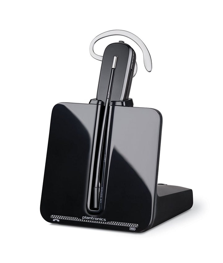 Plantronics B2B Poly DECT Headset CS540 + Handhörerlifter HL-10, Schwarz One Size Inkl. HL-10 Single