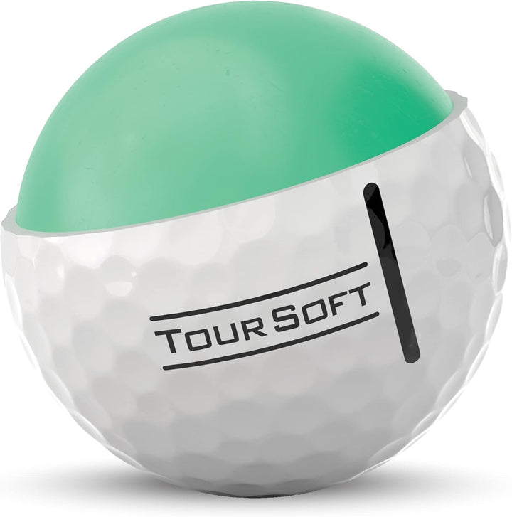 TITLEIST Tour Soft Golf Ball, White, One Size Einzelbett, Einzelbett