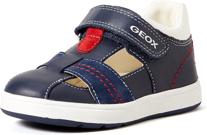 Geox Jungen B Biglia Boy A Erste Schritte 19 EU Navy White, 19 EU Navy White