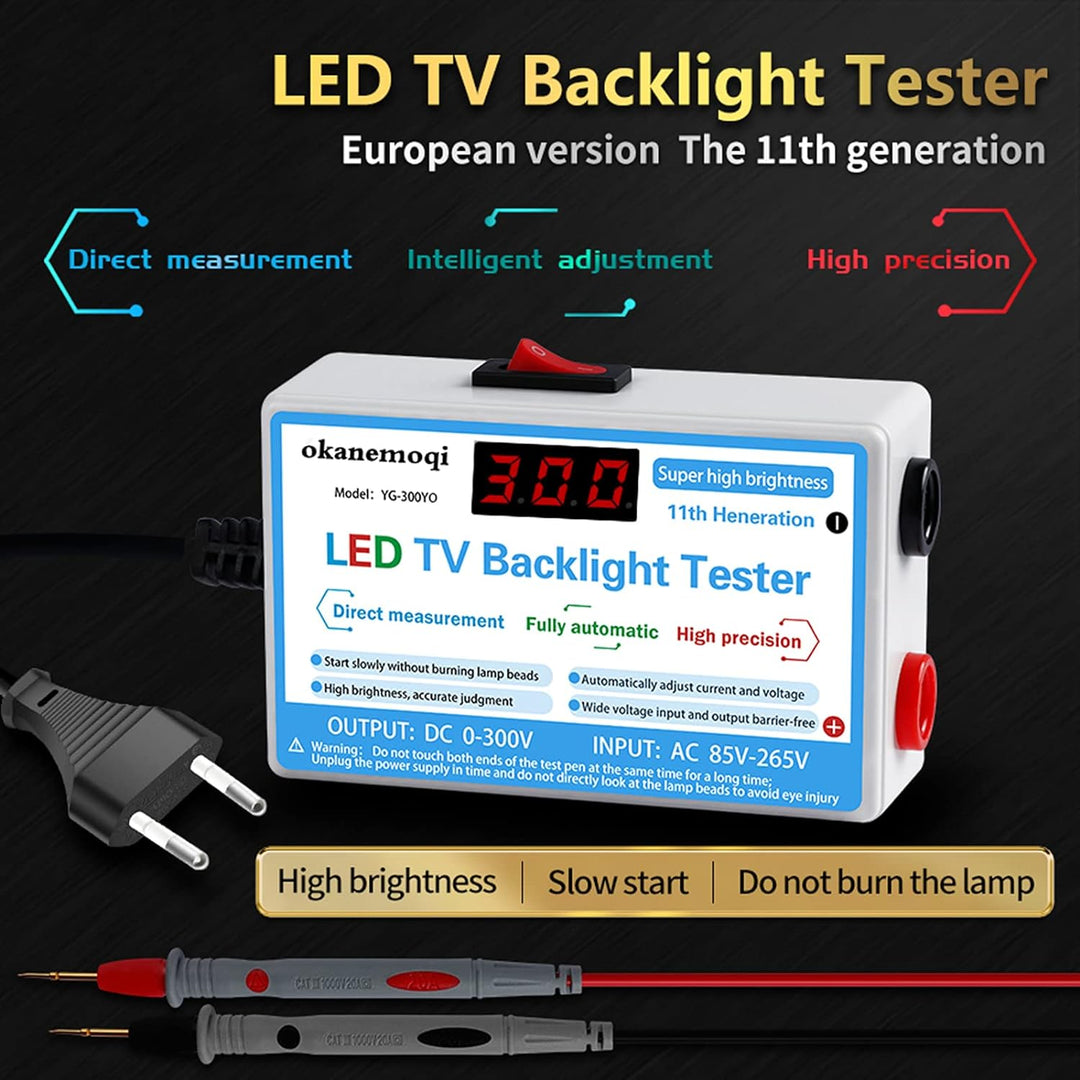 LED-TV-Hintergrundbeleuchtungstester, LED-Lichtstreifen-Lampenperlen-Reparatur-Testgerät mit LCD-Dig