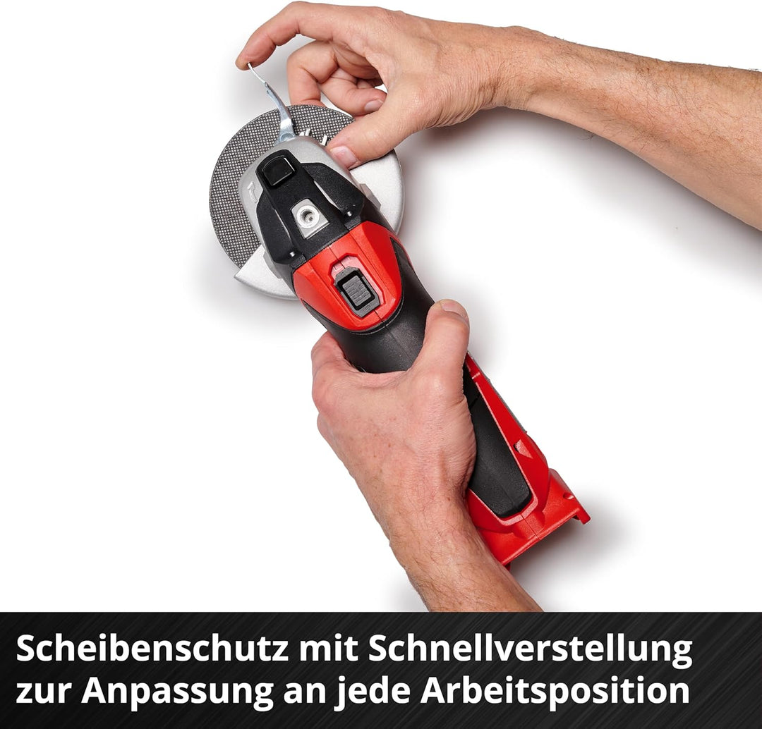 Einhell Akku Winkelschleifer TE-AG 18/115 Li-Solo Acc Power X-Change (18 V, 115 mm Scheibendurchmess