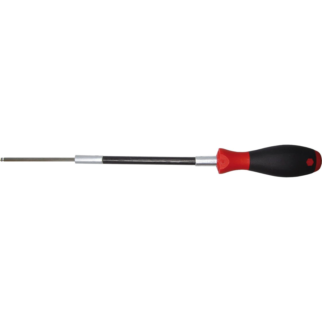 WIHA Stiftschlüssel Sechskant flexibler Schaft 4 x 340 mm, 1 Stück,23160
