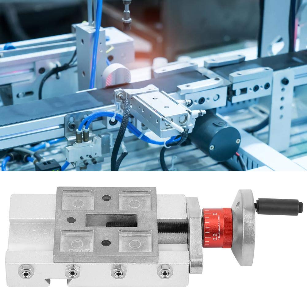 Z008M Kompakte Eisen-Metall-Kreuzschlitten-Aluminiumlegierung, Teile mit linearer Bewegung Schiebere