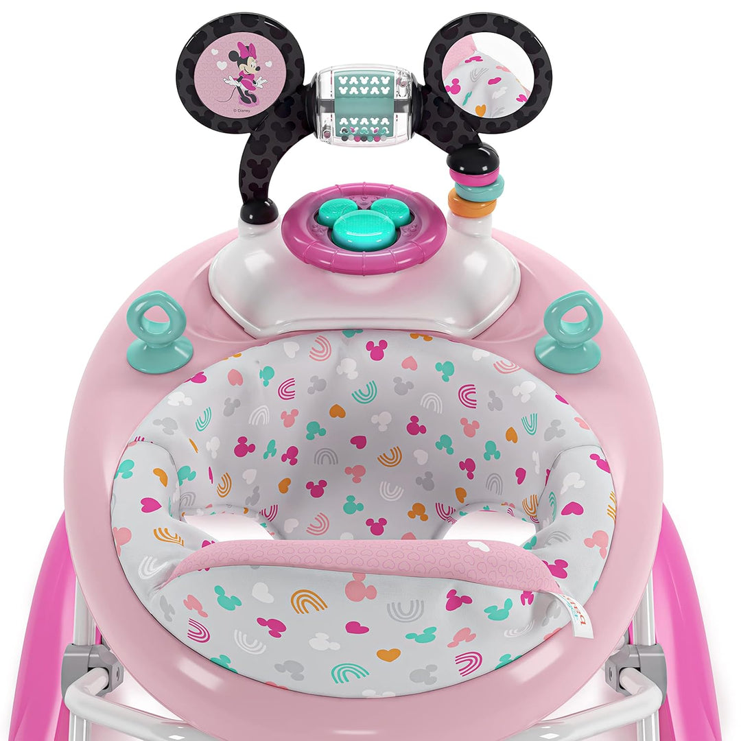 Bright Starts, Disney Baby, Minnie Mouse, Tiny Trek, Forever Besties, 2 in 1 Lauflernhilfe mit abneh