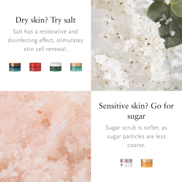 RITUALS Body Scrub The Ritual of Ayurveda – Körperpeeling mit rosafarbenen Salz aus Punjab und Mande