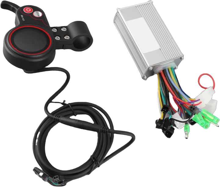 Alomejor Controller und LCD-Anzeige 24 V / 36 V / 48 V / 60 V 250 W / 350 W Geschwindigkeitsregler m