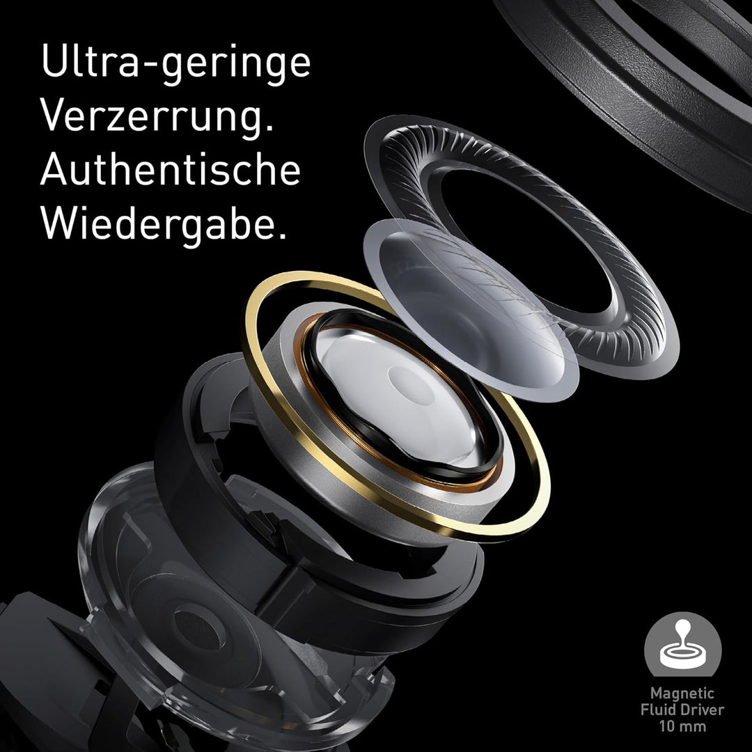 Technics EAH-AZ100E-N Kabellose Kopfhörer mit Geräuschunterdrückung, Bluetooth, Multipoint, Voice Fo