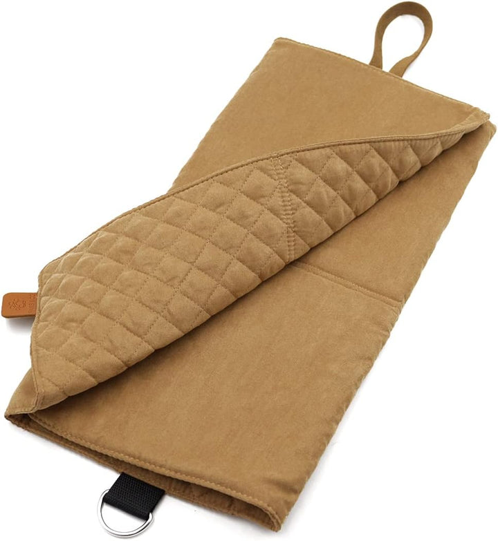 Paws&Co Hundedecke für unterwegs faltbar tragbar perfekt für Camping Picknick Outdoor 75x50cm (M, Br