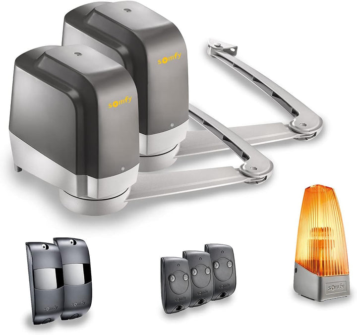 Somfy 1241430 - Motorisierung des Drehtorarms Lockyvia Line RTS | Lieferung mit 3 Keytis-Fernbedienu