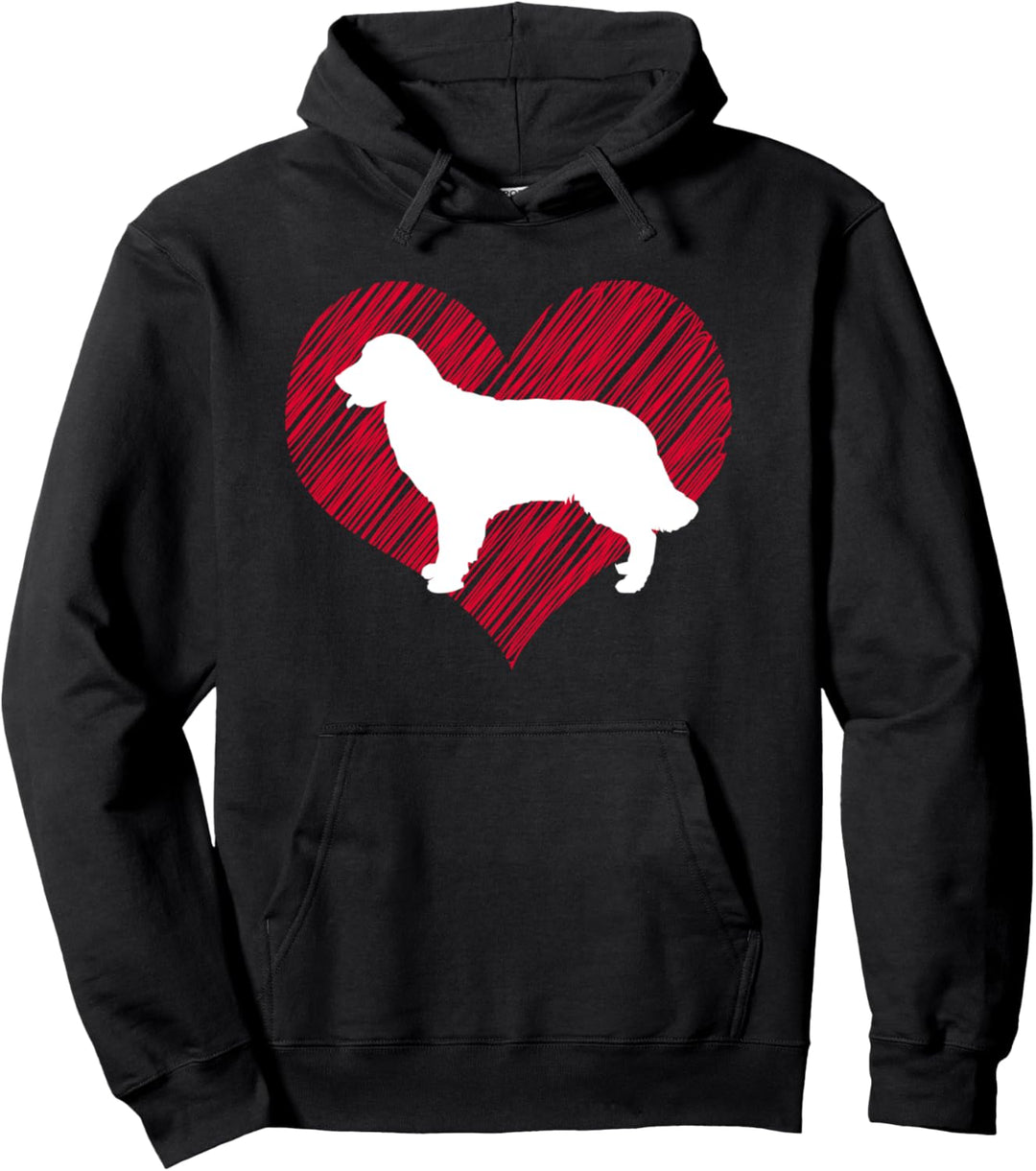 Gift for Golden Retriever Lovers I love Dog parent gift Pullover Hoodie