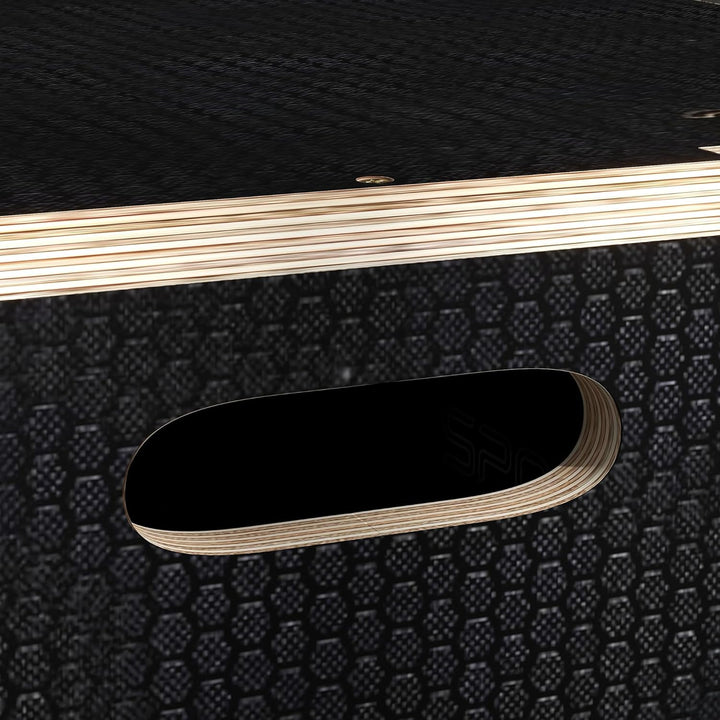 SPORTNOW 3 in 1 Plyo Box, Sprungbox aus Holz, Plyometric Plattform mit Griff, Plyometrisches Trainin