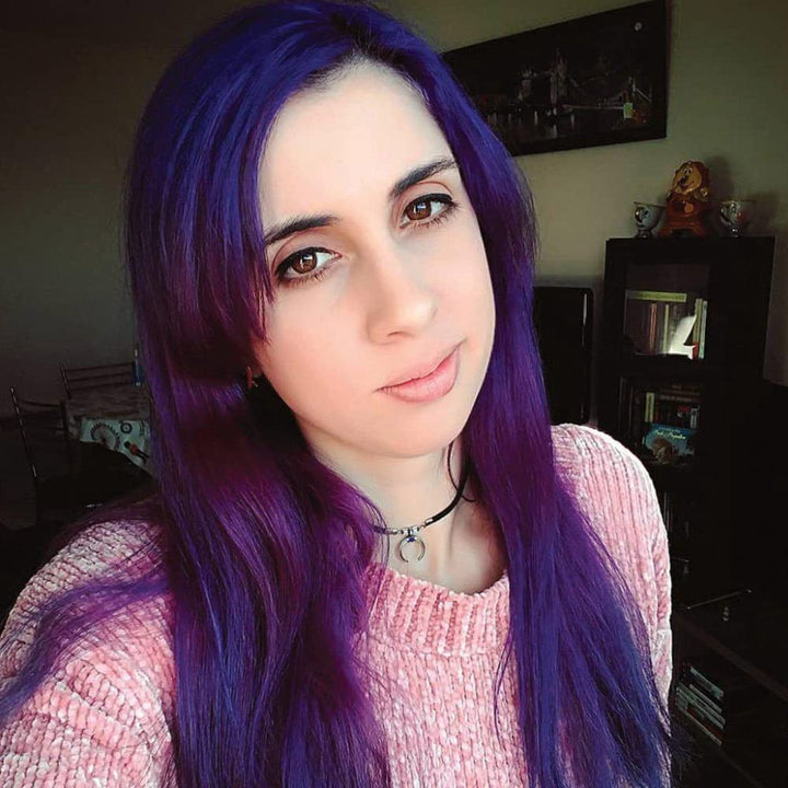 Manic Panic Violet Night Classic Creme, Vegan, Cruelty Free, Purple Semi Permanent Hair Dye 118ml Vi