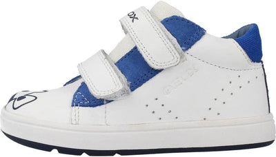 Geox Baby-Jungen B Biglia Boy D Erste Schritte 22 EU White Royal, 22 EU White Royal