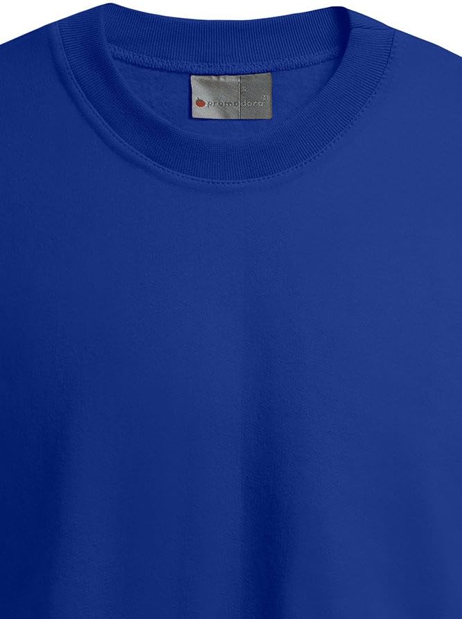 Premium Sweatshirt Plus Size Herren, Königsblau, XXXL