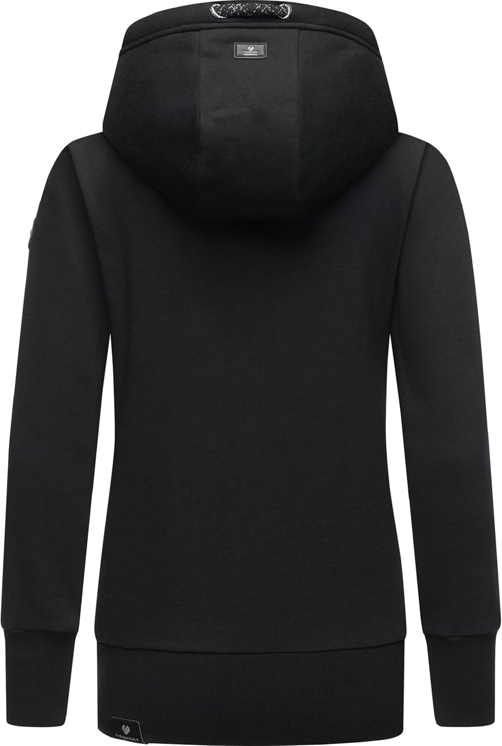 Ragwear Damen Zip-Hoodie Kapuzenjacke Sweatjacke Neska Zip XS-6XL S Black23, S Black23