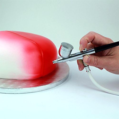PME Luftbürste und Kompressor-Set für Kuchen Handwerk und Kuchen Dekoration, Weiss, 10 x 10 x 5 cm