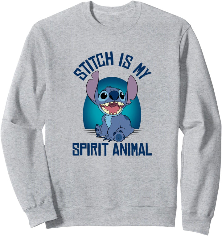 Disney Lilo & Stitch Smiling & Sitting Spirit Animal Sweatshirt