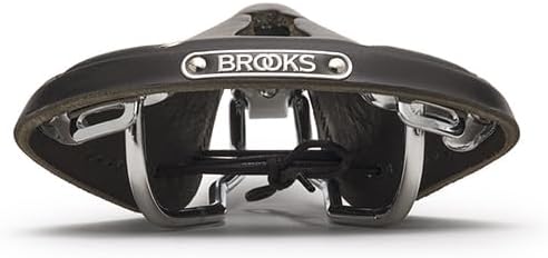 Brooks Saddles Imperial B17 Standard Fahrradsattel mit Loch und Schnürsenkeln (Herren) Schwarz, Schw