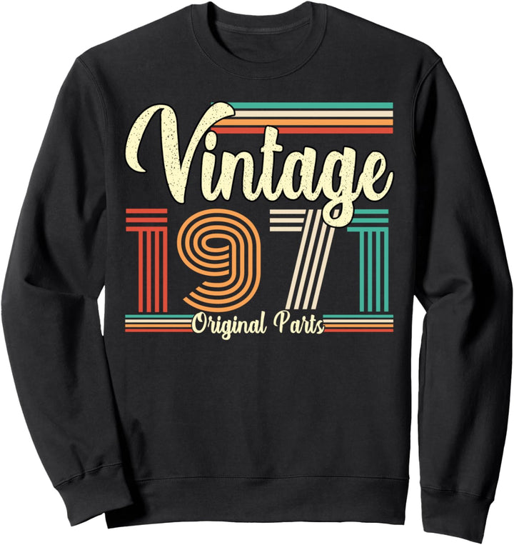 50. Geburtstag Vintage 1971 - Born In 1971 Sweatshirt