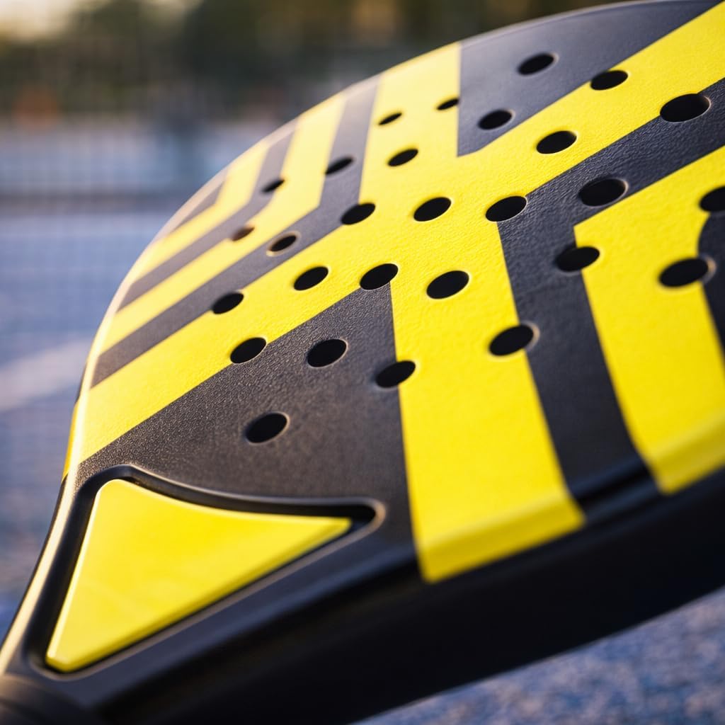 Padel Schläger Erwachsene Profi Racket Padelschläger Set mit Meshtasche Tennis Schläger für Anfänger