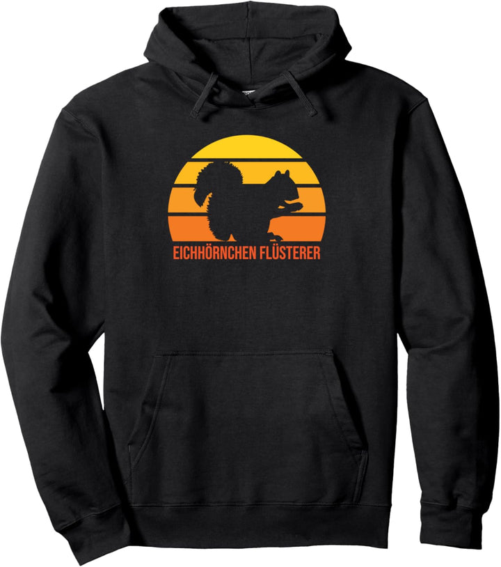 Eichhörnchen Flüsterer Geschenk Streifenhörnchen Retro Pullover Hoodie