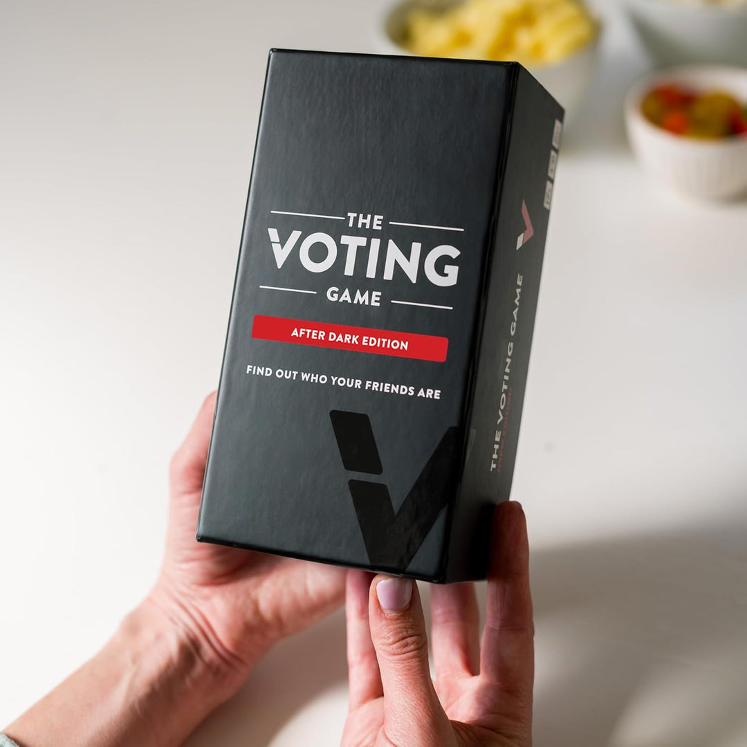 The Voting Game After Dark Edition Kartenspiel - Das Erwachsenen Partyspiel über Deine Freunde - Eng