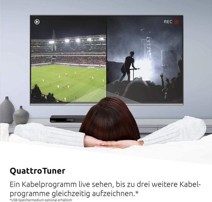 TechniSat TECHNISTAR K4 ISIO - Kabel-Receiver mit vierfach-Tuner (HDTV, HDMI, USB, DVRready, ISIO-In