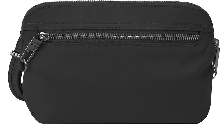 Travelon Damen Anti-theft Tailored Convertible Crossbody Clutch Umhängetasche Einheitsgrösse Onyx, E