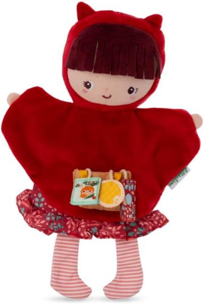 Lilliputiens - Handpuppe Rotkäppchen - Interaktives Spielzeug für Kinder - Perfekt, um das bekannte