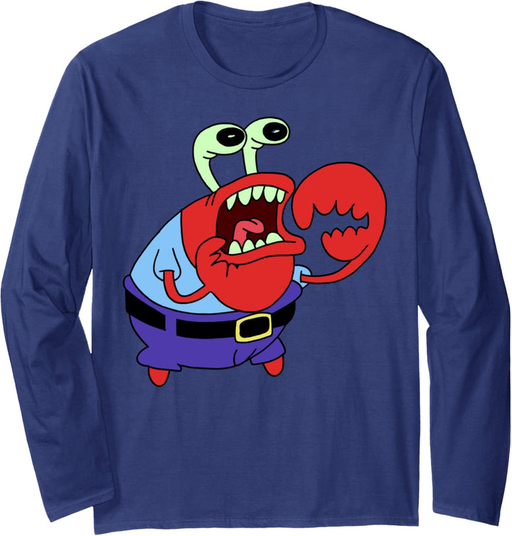SpongeBob SquarePants Mr. Krabs Meme Langarmshirt