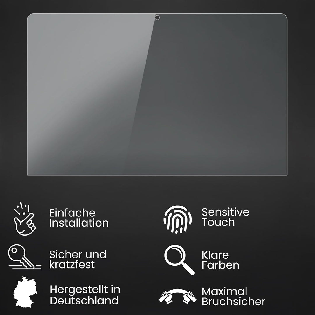 Bruni Schutzfolie kompatibel mit Lenovo ThinkPad Yoga Folie, glasklare Displayschutzfolie (2X)