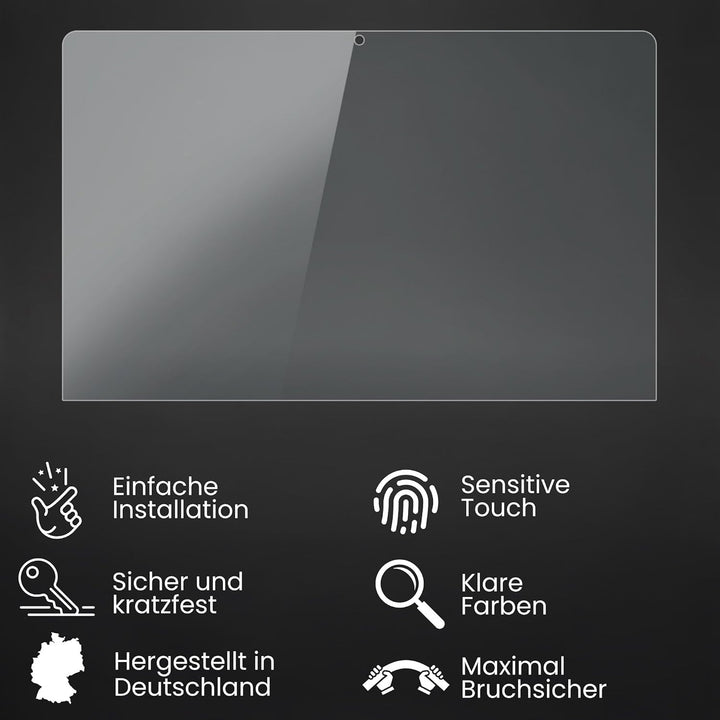 Bruni Schutzfolie kompatibel mit Lenovo ThinkPad Yoga Folie, glasklare Displayschutzfolie (2X)