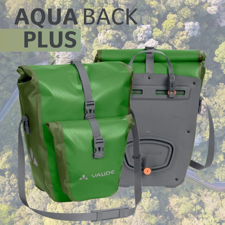 VAUDE Aqua Back Plus - Fahrradtasche - 2 Hinterradtaschen (2x24L) - wasserdicht - Made in Germany Pa