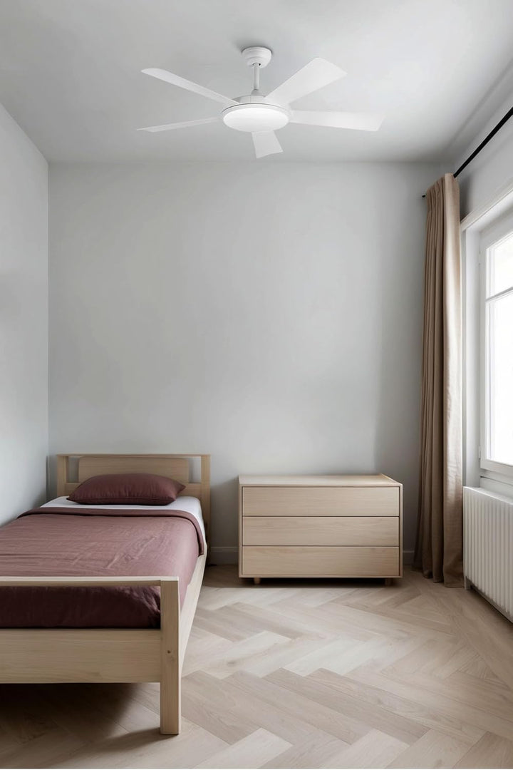 FARO BARCELONA SAONA 33803 LED Deckenventilator weiss mit Gleichstrommotor