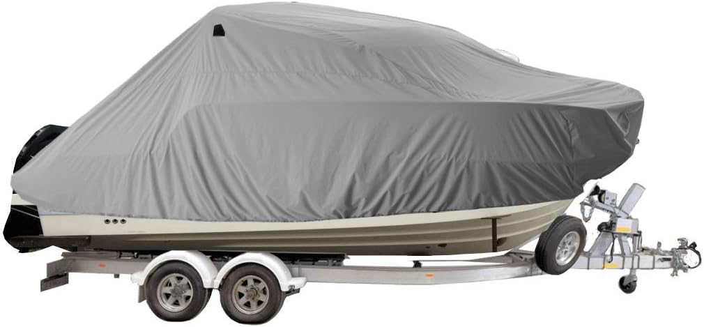Oceansouth Abdeckung für Quicksilver 675 Pilothouse Grau, Grau