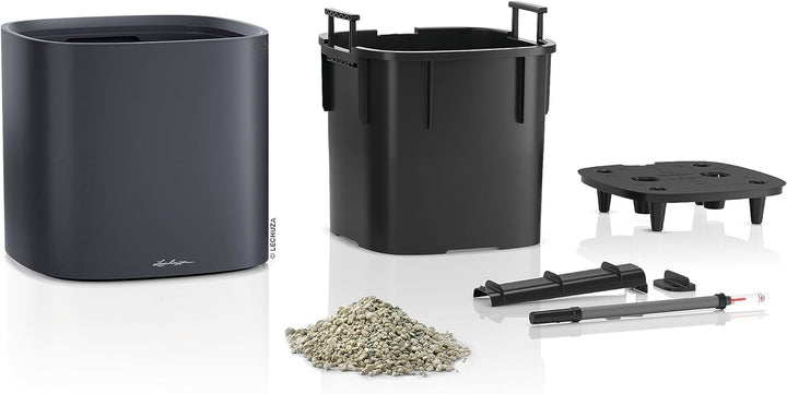 LECHUZA PILA Color Planter schiefergrau 15906 35x35x33 cm Schiefergrau, 35x35x33 cm Schiefergrau