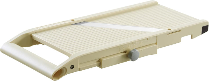 HENDI Japanische Mandoline, Shōgun, mit eingebaute Klinge, Fingerschutz, zum Schneiden hauchdünner S