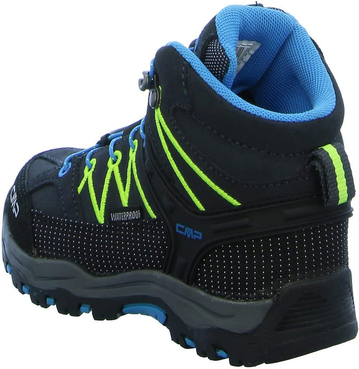 CMP Kids Rigel Mid Trekking Shoes Wp Wanderschuhe 32 EU Antracite Yellow Fluo, 32 EU Antracite Yello