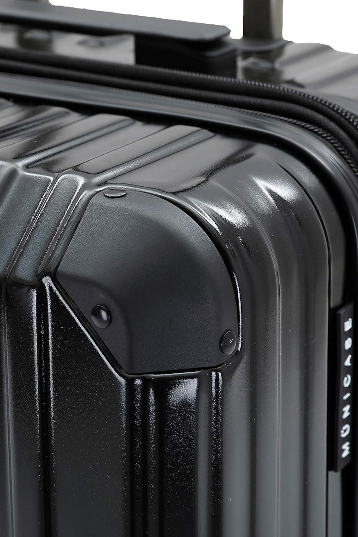 Münicase M816 TSA-Schloss Koffer Reisekoffer Trolley Kofferset Hardschale Boardcase Handgepäck (Schw