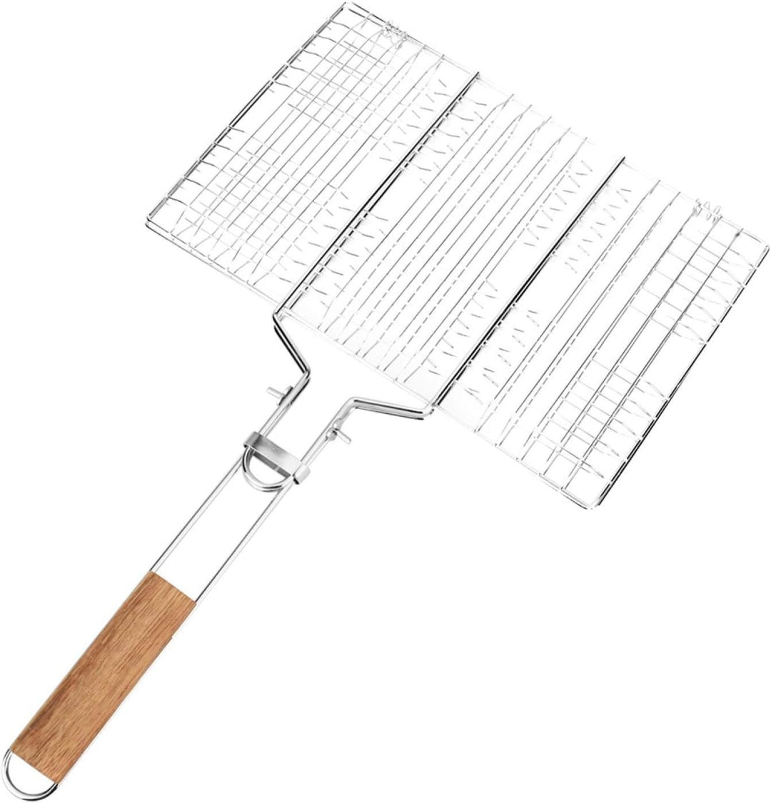 Tyenaza Edelstahl Grillnetz, Grillnetz Grillkorb BBQ Maschendrahtgrill, Metallnetz Professioneller G